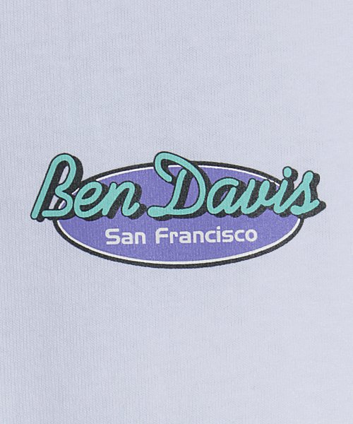 BEN DAVIS(BEN DAVIS)/【BENDAVIS】 ベンデイビス オーバルロゴバックプリント半袖Tシャツ/img05