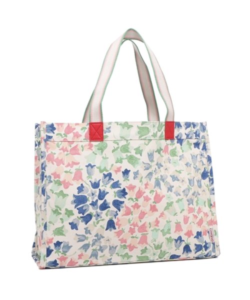 Cath Kidston(キャスキッドソン)/キャスキッドソン トートバッグ PAINTED BLUEBELL ホワイト レディース CATH KIDSTON 983921/img01