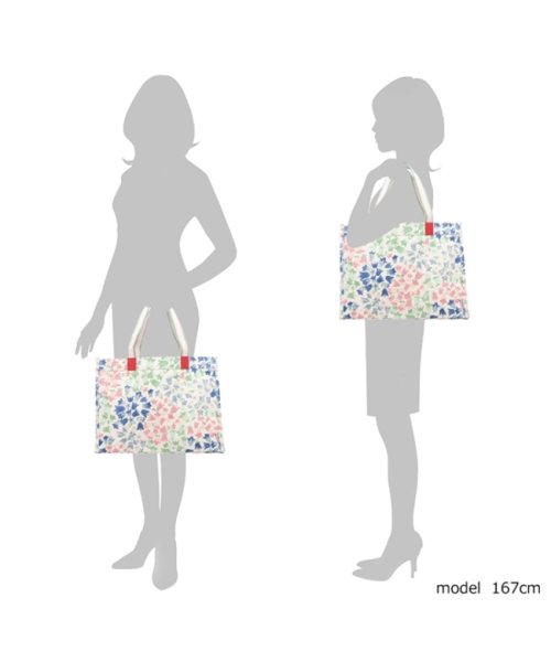 Cath Kidston(キャスキッドソン)/キャスキッドソン トートバッグ PAINTED BLUEBELL ホワイト レディース CATH KIDSTON 983921/img04