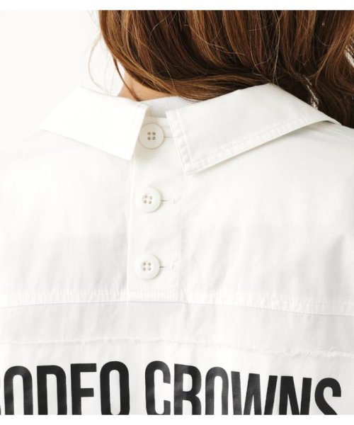 RODEO CROWNS WIDE BOWL(ロデオクラウンズワイドボウル)/バックオープンパッチシャツ/img08