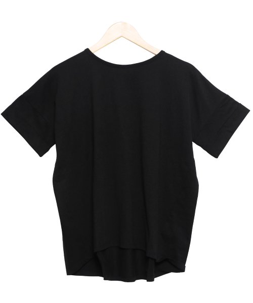 mili an deni(ミリアンデニ)/綿100%バックタックTシャツ レディース トップス 半袖 tシャツ カットソー/img08