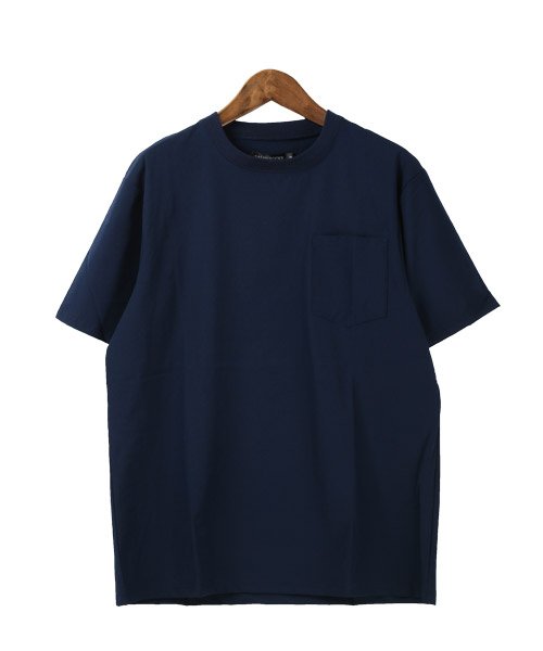 LUXSTYLE(ラグスタイル)/ナイロンストレッチ半袖ポケットTシャツ/Tシャツ 半袖 メンズ ストレッチ ポケット/img11