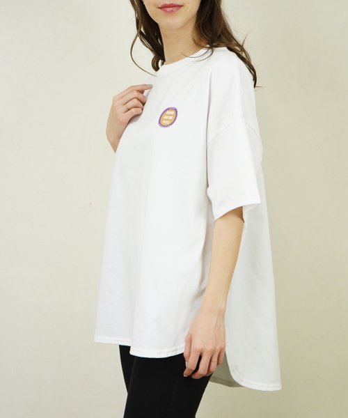Fizz(フィズ)/【2021新作】サークルロゴプリント裾ラウンド半袖Tシャツ myke SS/img11