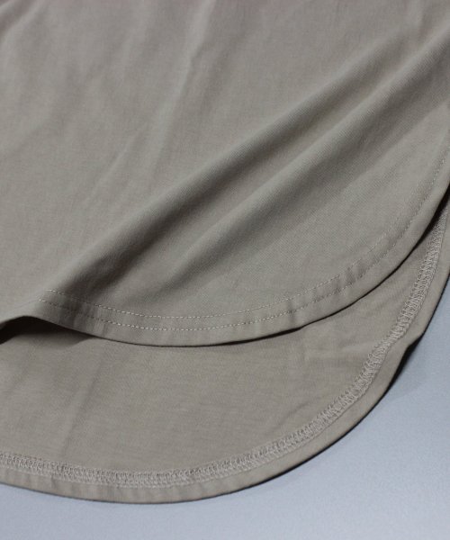Fizz(フィズ)/【2021新作】サークルロゴプリント裾ラウンド半袖Tシャツ myke SS/img24