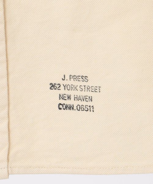 J.PRESS MENS(J．プレス　メンズ)/ガーメントダイ バンドカラーオックスシャツ/img08