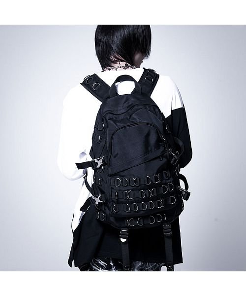 CIVARIZE(シヴァーライズ)/CIVARIZE Dカンリングバックパック バックパック リュック リュックサック ショルダーバッグ ショルダー パンク punk バッグ デイパック/img02