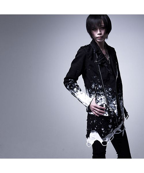 CIVARIZE ライダースパーカー ホスト ギャ男 バンギャ V系 - レザー 