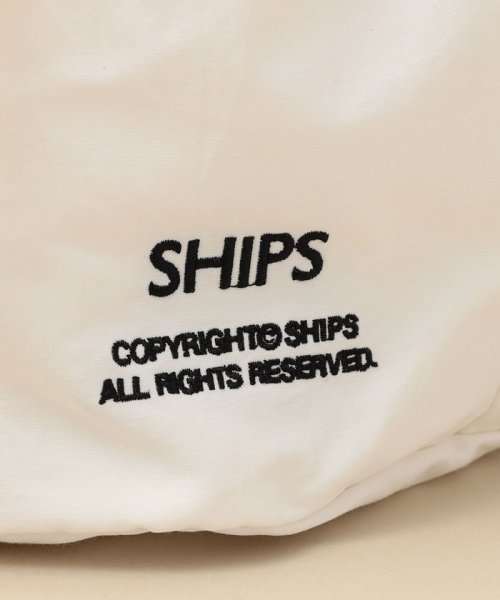 SHIPS MEN(シップス　メン)/【WEB限定】SHIPS: COPYRIGHT ロゴ 60/40クロス 2WAY 巾着 ポーチ/img21