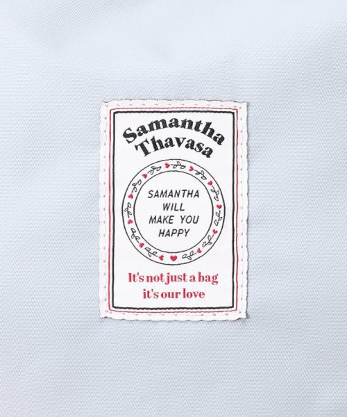 Samantha Thavasa(サマンサタバサ)/レザーハンドルナイロントートバッグ 大サイズ/img21
