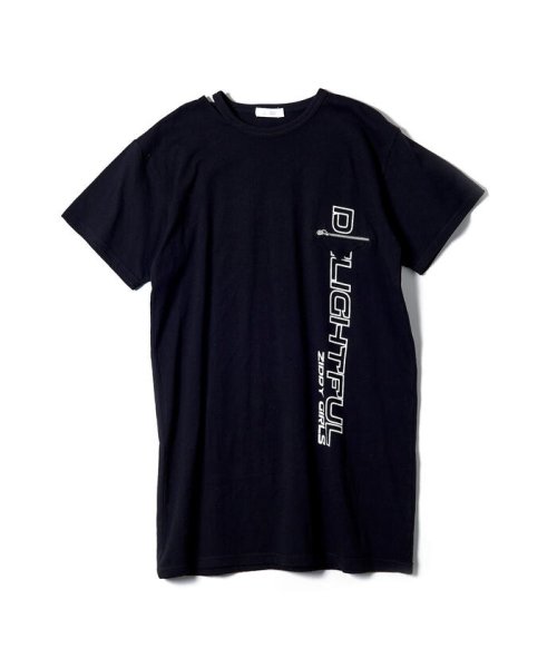 ZIDDY(ジディー)/BIG ロゴ Tシャツ ワンピース(130~160cm)/img03
