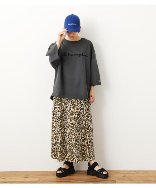 RODEO CROWNS WIDE BOWL(ロデオクラウンズワイドボウル)/Champion 5 Sleeve Big トップス/img01