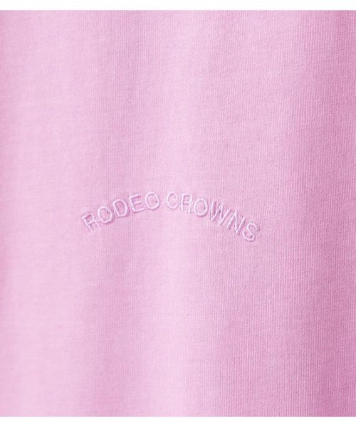 RODEO CROWNS WIDE BOWL(ロデオクラウンズワイドボウル)/Champion 5 Sleeve Big トップス/img13