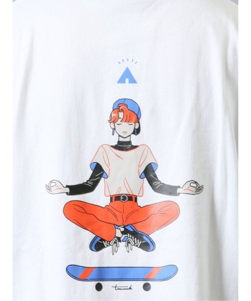 TAKA-Q(タカキュー)/【WEB限定】TOMOWAKA×AIRWALK 天竺クルーネック半袖Tシャツ/img06