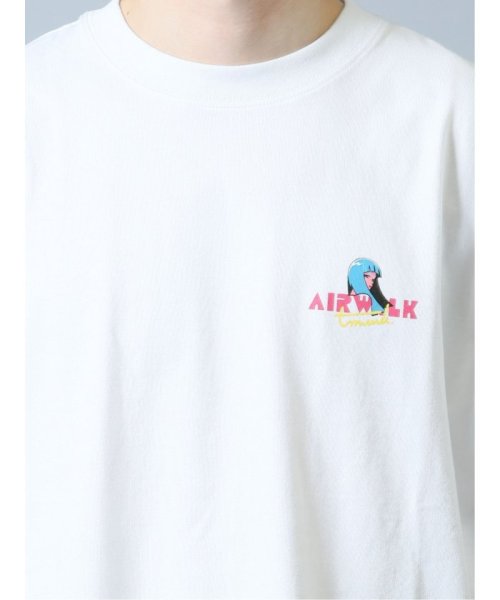 TAKA-Q(タカキュー)/【WEB限定】TOMOWAKA×AIRWALK 天竺クルーネック半袖Tシャツ/img11