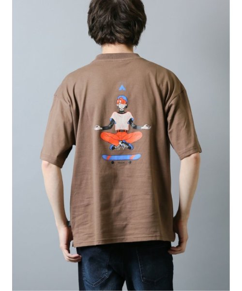 TAKA-Q(タカキュー)/【WEB限定】TOMOWAKA×AIRWALK 天竺クルーネック半袖Tシャツ/img16