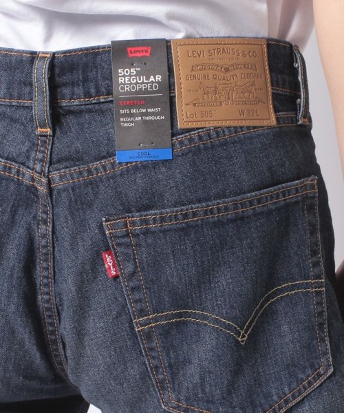 Levi's(リーバイス)/【Levi's】 リーバイス 505 COOLMAX デニムクロップドパンツ/img08