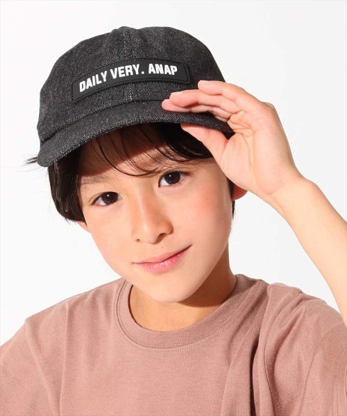 ANAP KIDS(アナップキッズ)/デニムラバーワッペンキャップ/img02