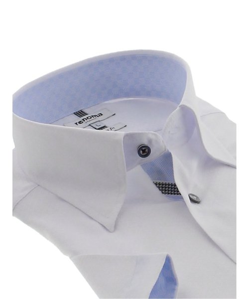 TAKA-Q(タカキュー)/アイスカプセル形態安定 スリムフィット スナップダウン半袖シャツ/img01