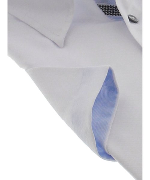 TAKA-Q(タカキュー)/アイスカプセル形態安定 スリムフィット スナップダウン半袖シャツ/img02