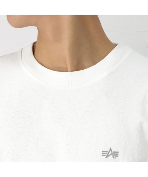 MAC HOUSE(men)(マックハウス（メンズ）)/ALPHA アルファ バックリフレクタープリント半袖Tシャツ TC1470－99/img04