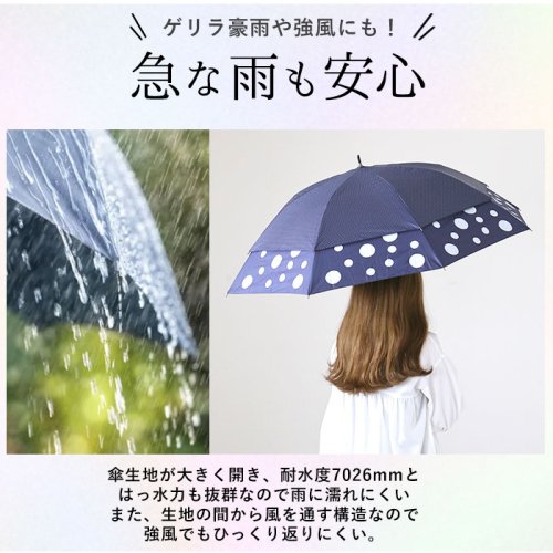 BACKYARD FAMILY(バックヤードファミリー)/HYGGE 晴雨兼用 トランスフォーム傘/img17