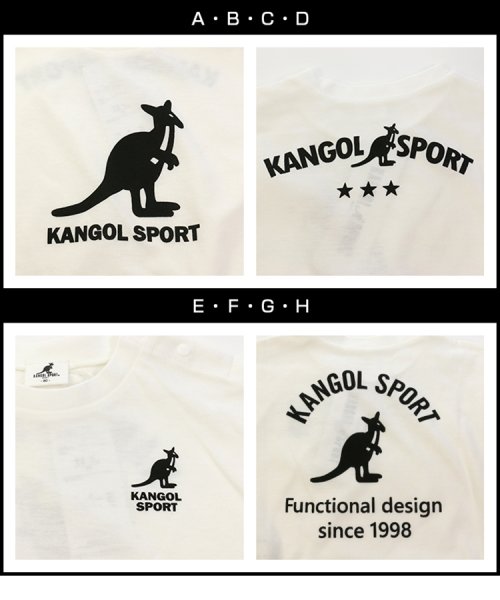 KANGOL(KANGOL)/KANGOL SPORT/半袖ロゴロンパース/img04