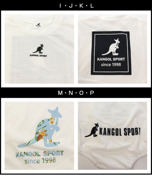 KANGOL(KANGOL)/KANGOL SPORT/半袖ロゴロンパース/img05