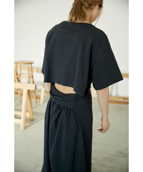 BLACK BY MOUSSY(ブラックバイマウジー)/back open dress/img03