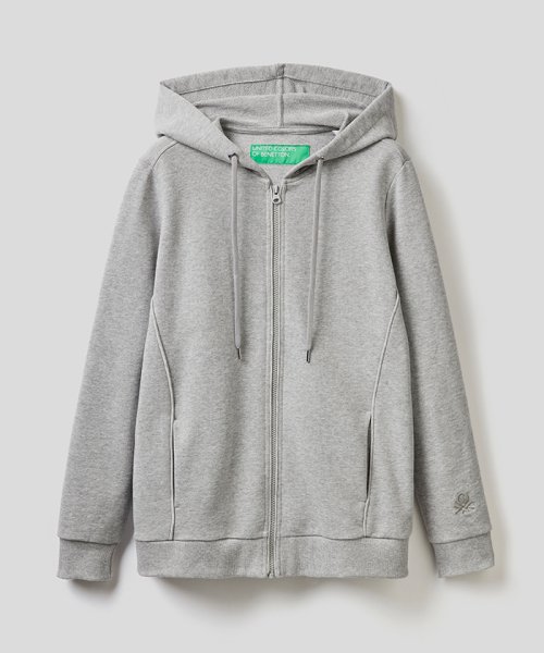 BENETTON (women)(ベネトン（レディース）)/ベーシックジップアップスウェットフードパーカー/img03