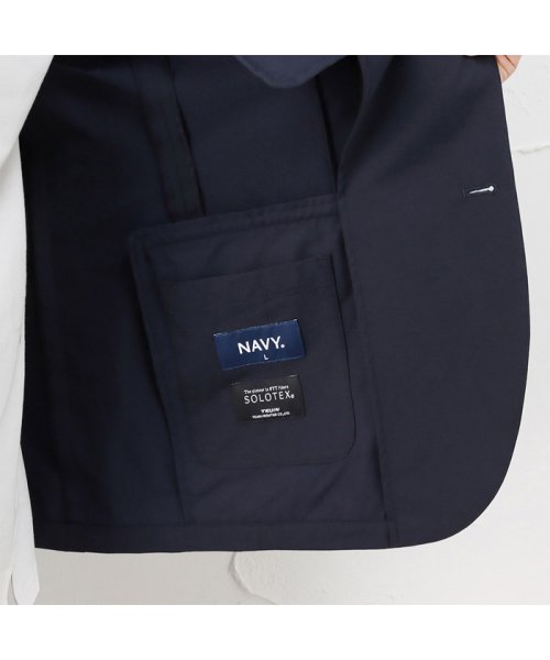 MAC HOUSE(men)(マックハウス（メンズ）)/NAVY ネイビー SOLOTEX(R)使用 2WAYストレッチジャケット NV842335/img18