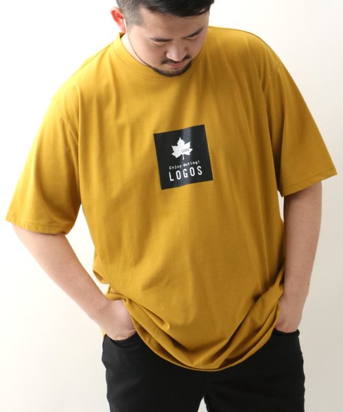 MARUKAWA(大きいサイズのマルカワ)/【LOGOS】ロゴス Tシャツ 大きいサイズ ボックス ロゴ プリント 吸汗速乾 半袖 ティーシャツ 速乾 ドライ アウトドア カジュアル/img14