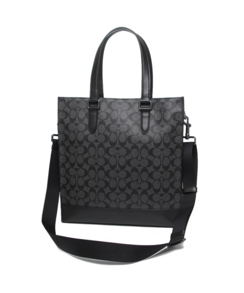 コーチ アウトレット トートバッグ ショルダーバッグ シグネチャー グレー ブラック メンズ Coach C3232 Qbmi5 コーチ Coach Magaseek コーチ アウトレット トートバッグ ショルダーバッグ シグネチャー グレー ブラック メンズ Coach C3232 Qbmi5 コーチ Coach Magaseek