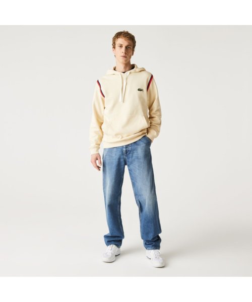 LACOSTE Mens(ラコステ　メンズ)/アームホールボーダーテープスウェットパーカ/img01