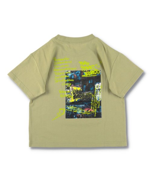 RADCHAP(ラッドチャップ)/バックグラフィック半袖Tシャツ/img01