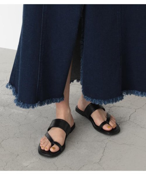 AZUL by moussy(アズールバイマウジー)/ASYMMETRY THONG SANDALS/img06