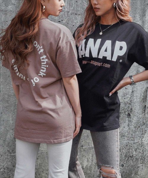 ANAP(アナップ)/ANAPロゴバックサークルプリントTシャツ/img12