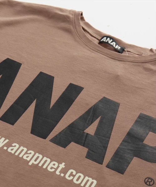 ANAP(アナップ)/ANAPロゴバックサークルプリントTシャツ/img21