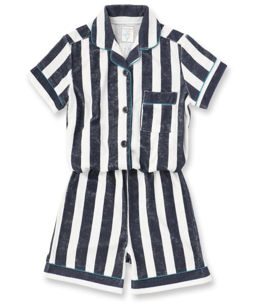 fran de lingerie(フランデランジェリー)/Kid's set－up半袖パジャマシャツ・ショートパンツ上下セット（キッズ）/img12