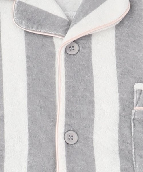 fran de lingerie(フランデランジェリー)/Men's set－up半袖パジャマシャツ・ハーフパンツ上下セット（メンズ）/img05