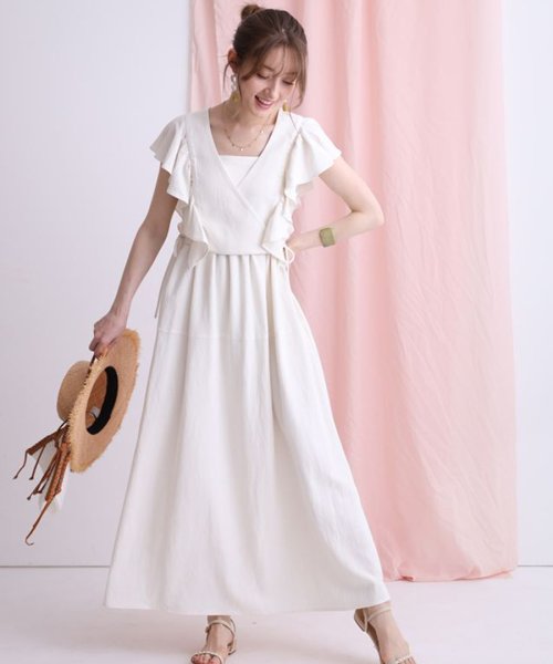 レイヤード２ｗａｙワンピース アプワイザー リッシェ Apuweiser Riche Magaseek