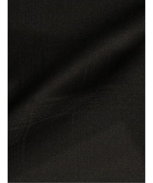 TAKA-Q(タカキュー)/コーディネート2パンツ 光沢スリムフィットスーツ グレンチェック黒/img15