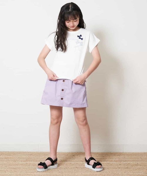 a.v.v(KID'S)(アー・ヴェ・ヴェキッズ)/[100－130]フロントボタンラップパンツ[WEB限定サイズ]/img10