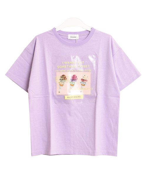 RiCO SUCRE(リコ シュクレ)/PVCスイーツプリントTシャツ/img07