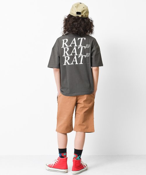 RAT EFFECT(ラット エフェクト)/バックビッグロゴTシャツ/img06