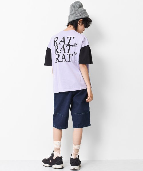 RAT EFFECT(ラット エフェクト)/バックビッグロゴTシャツ/img09