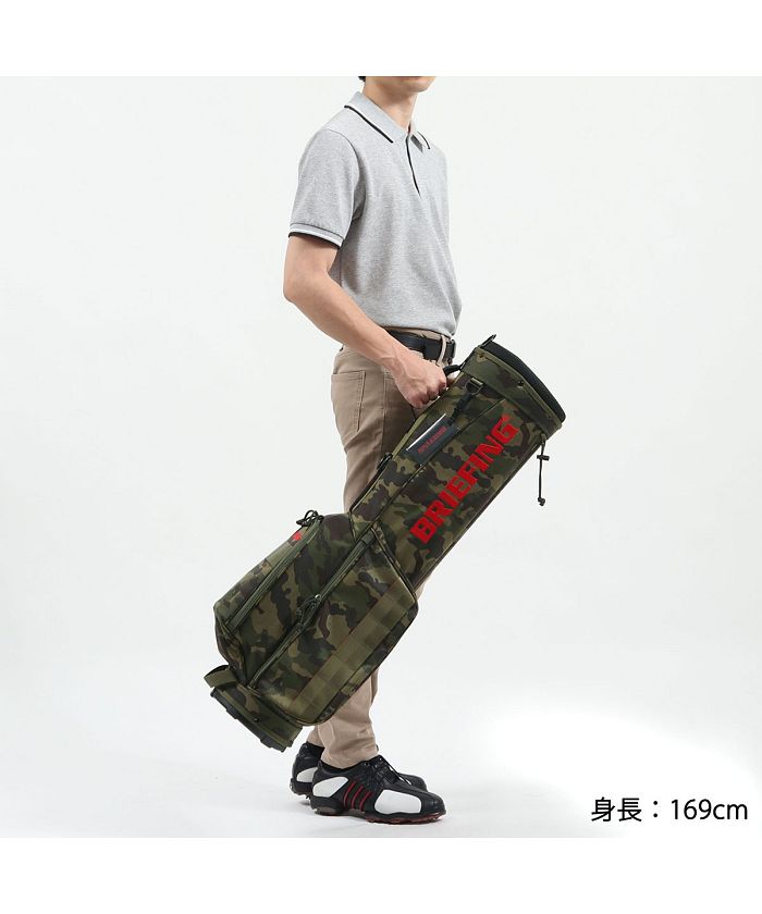4分割 7型 BRG211G44 BRIEFING CANVAS GOLF SERIES VORTEX 【日本正規 