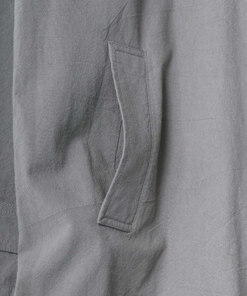 SITRY(SITRY)/【SITRY】amundsen fabric oversize Bal collar coat/梨地織り オーバーサイズ バルカラーコート【2021 SPRIN/img01