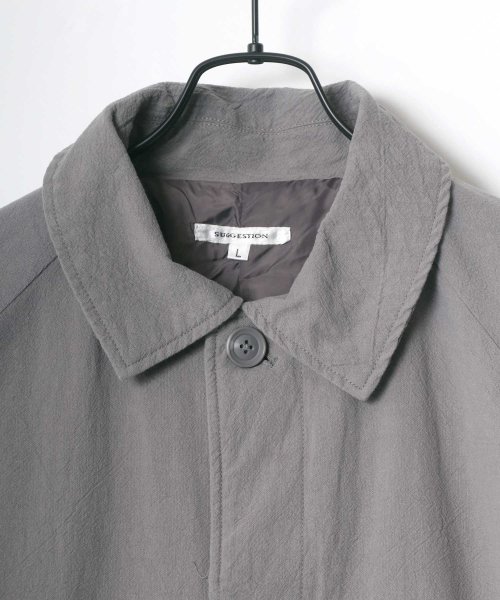 SITRY(SITRY)/【SITRY】amundsen fabric oversize Bal collar coat/梨地織り オーバーサイズ バルカラーコート【2021 SPRIN/img05