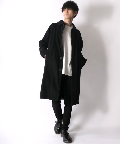 SITRY(SITRY)/【SITRY】amundsen fabric oversize Bal collar coat/梨地織り オーバーサイズ バルカラーコート【2021 SPRIN/img07