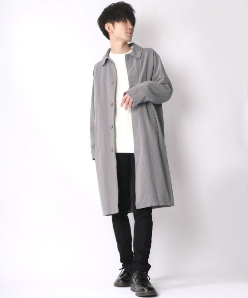 SITRY(SITRY)/【SITRY】amundsen fabric oversize Bal collar coat/梨地織り オーバーサイズ バルカラーコート【2021 SPRIN/img08